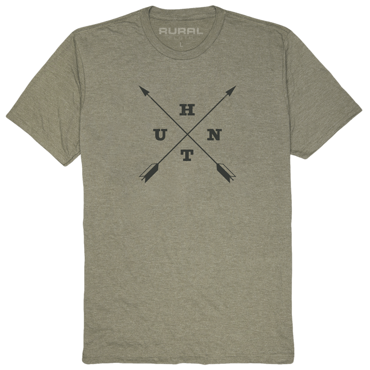 Hunt Tee-Military Green Frost