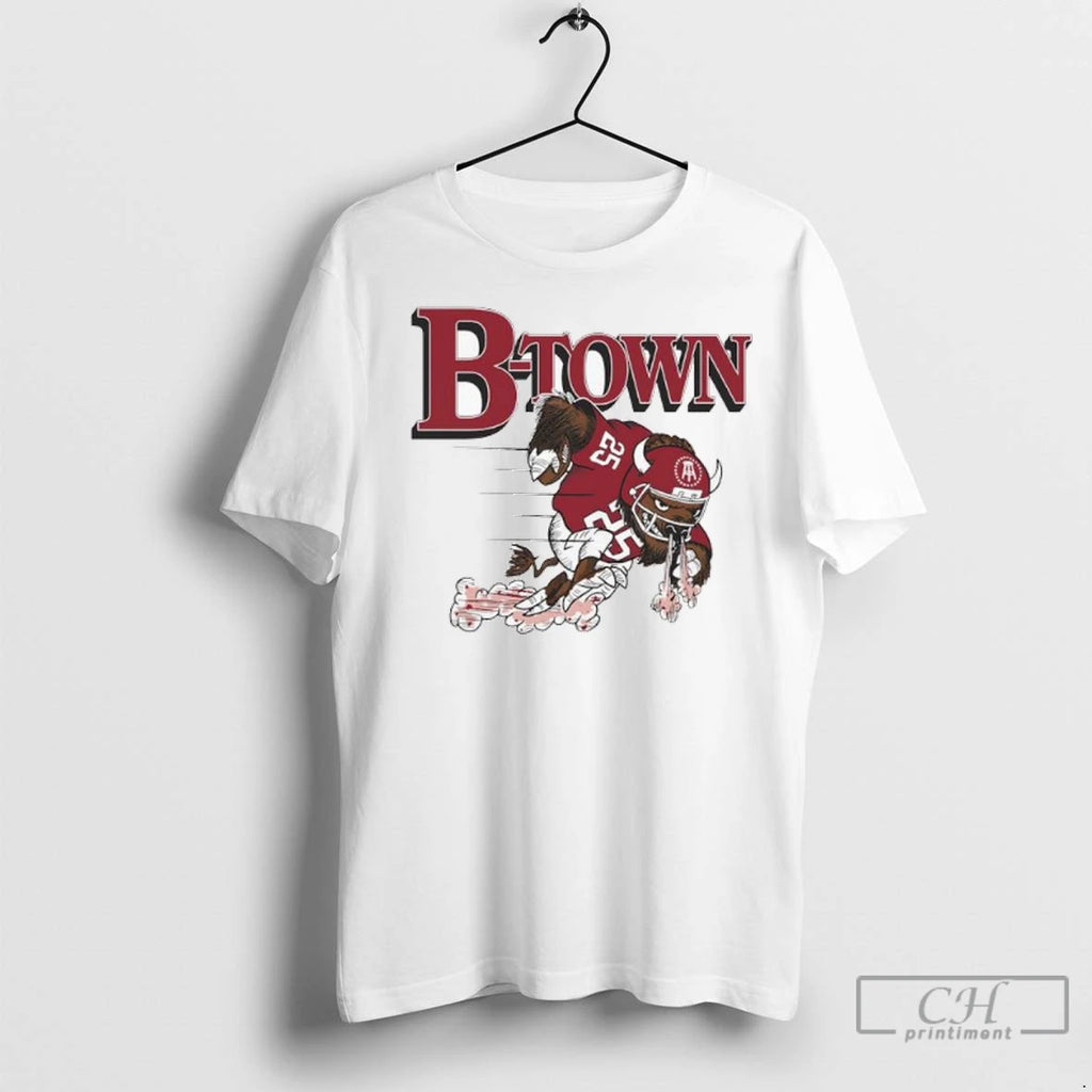 B Town Bison Indiana Sooners Football Ladies