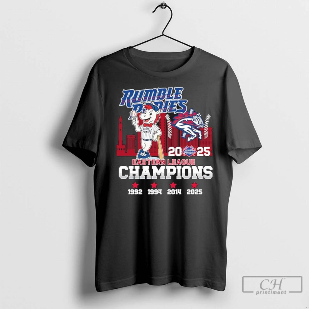 Birmingham Rumble Ponies Mascot 2025 Eastern League Champions