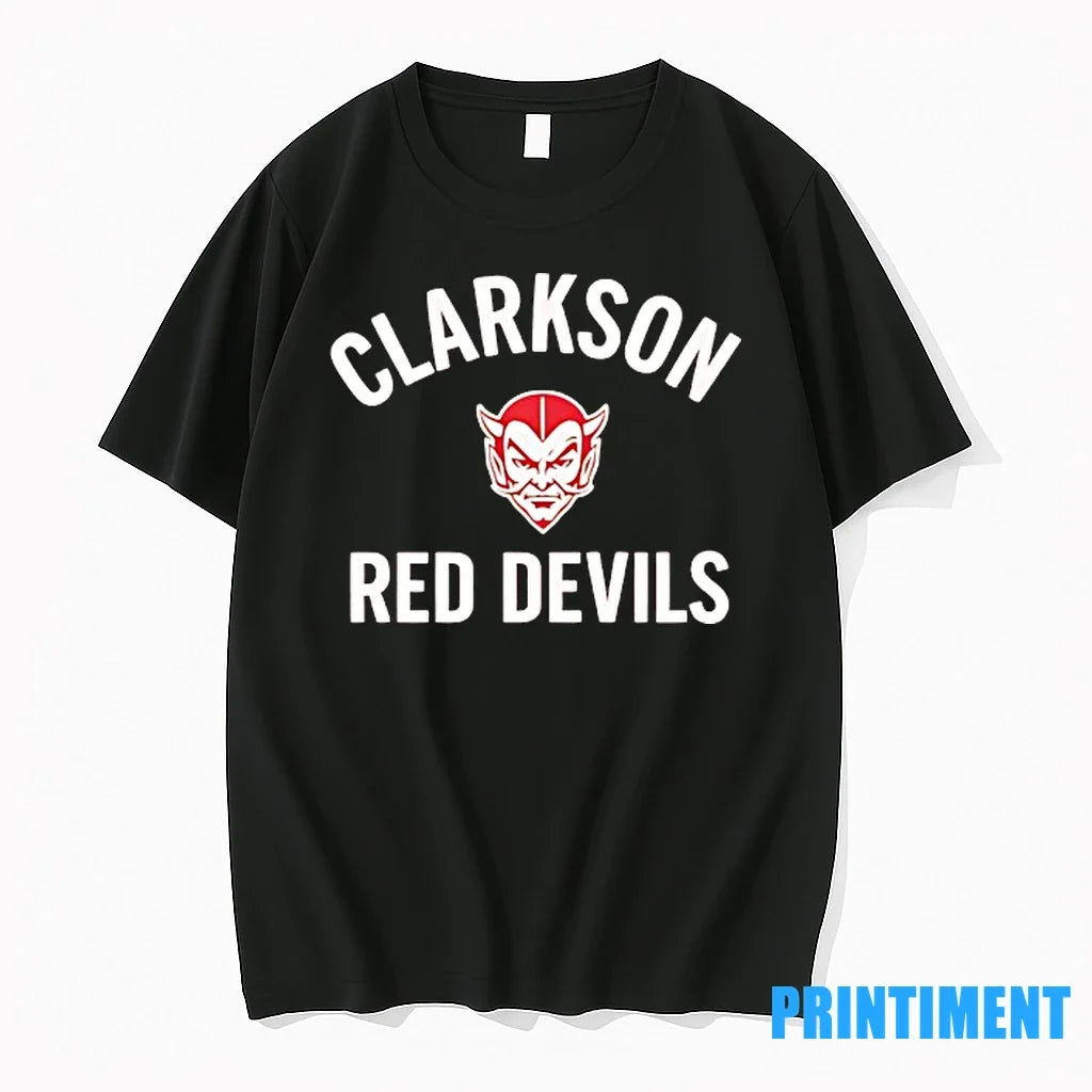 Clarkson Red Devils Logo Tshirts Sweater