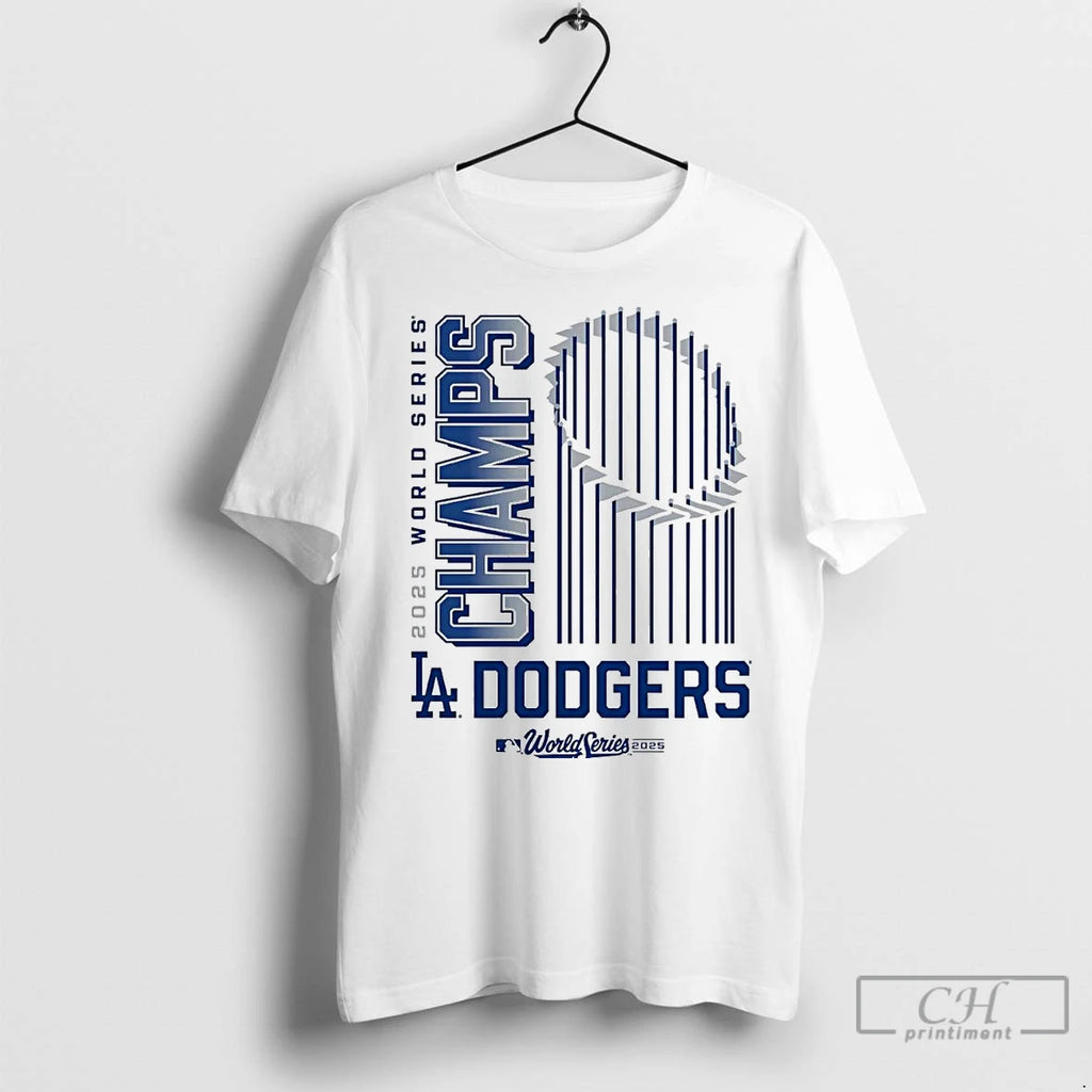 Classic 2025 World Series Champions Los Angeles Dodgers Trophy