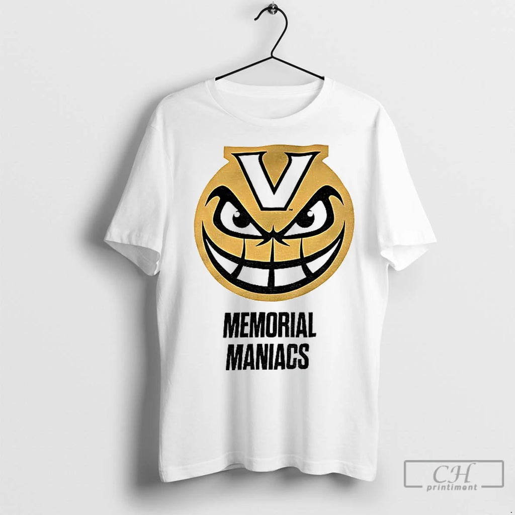 Classic Angry Icon Vanderbilt Commodores Football Memorial Maniacs