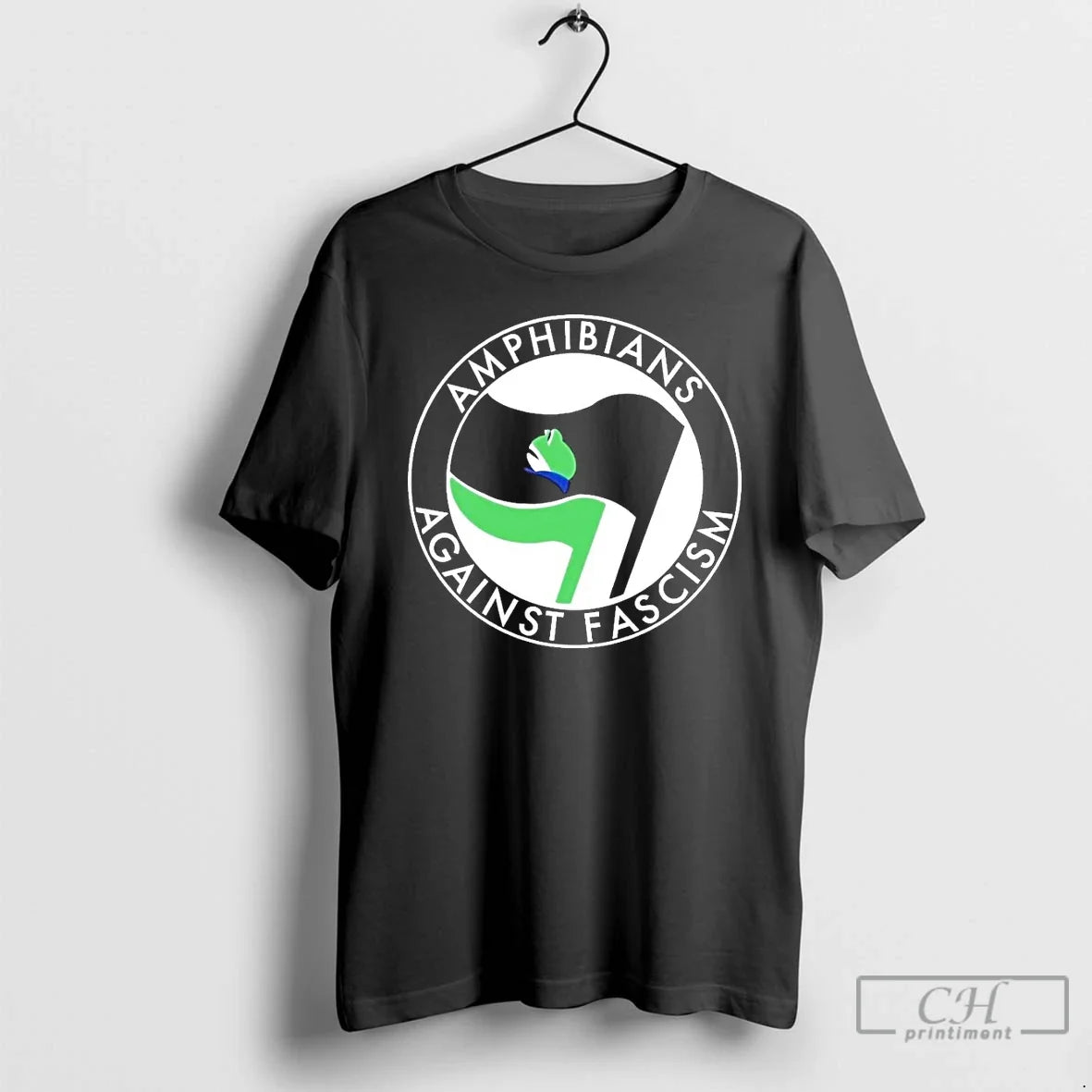 Classic Antifa Amphibians Against Fascism T Shirts