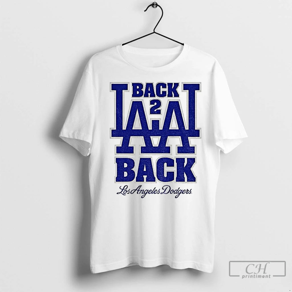 Classic Back 2 Back Los Angeles Dodgers 2025 World Series Champions Mlb