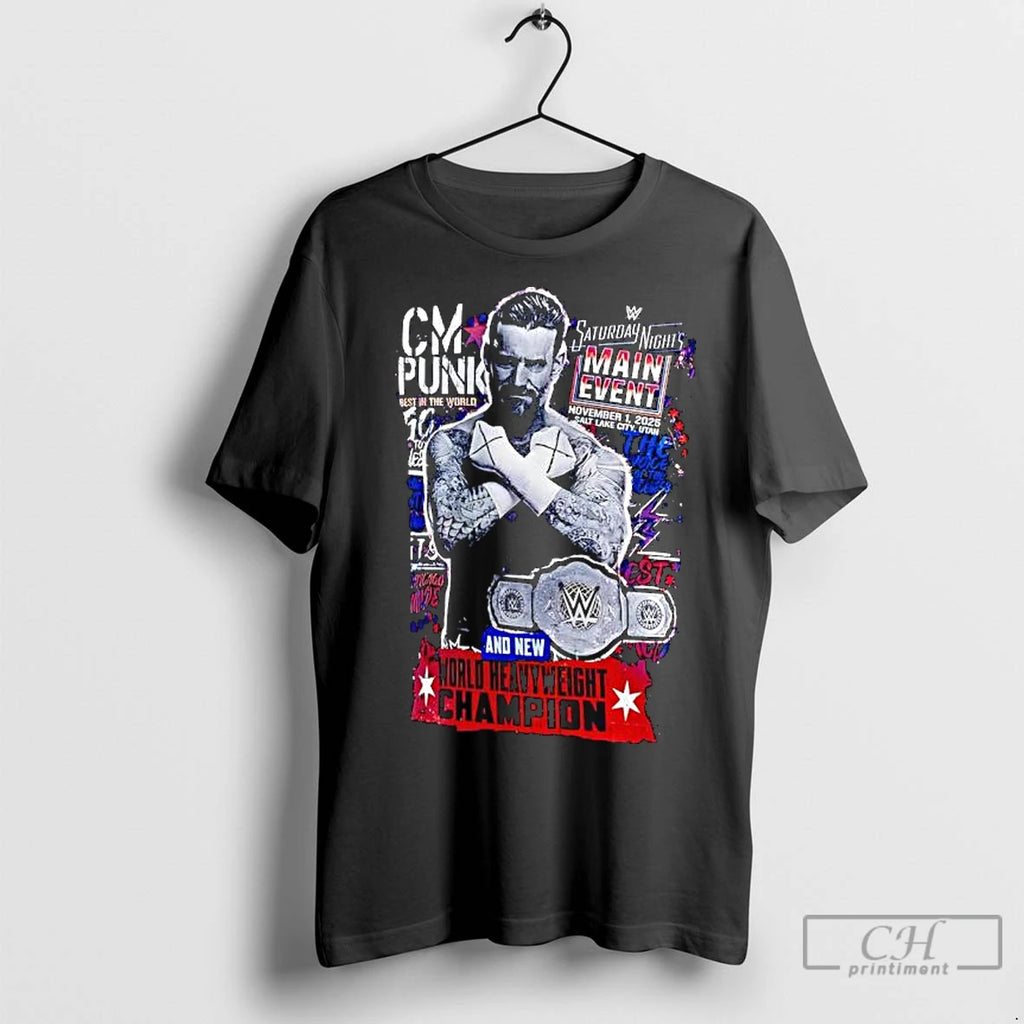 Classic Cm Punk Saturday Nights Main Event Winner Graphic
