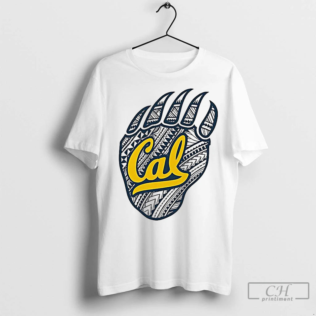 Classic California Golden Bears Paws Logo