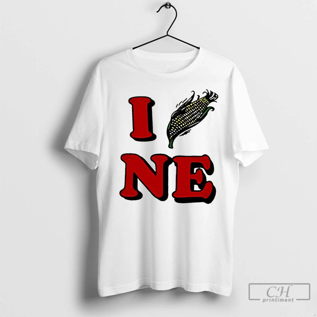 Classic Charlie Hustle I Corn Nebraska Graphic