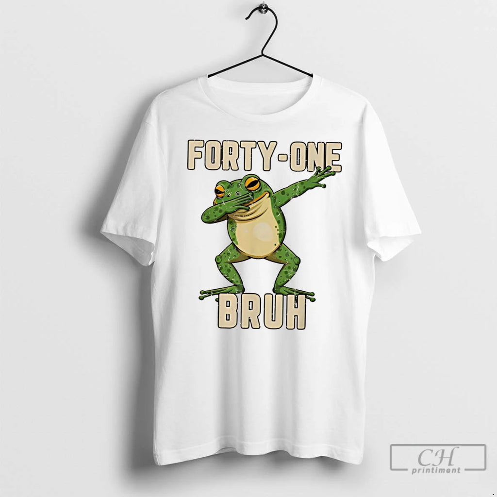 Classic Dabbing Frog Forty One Bruh