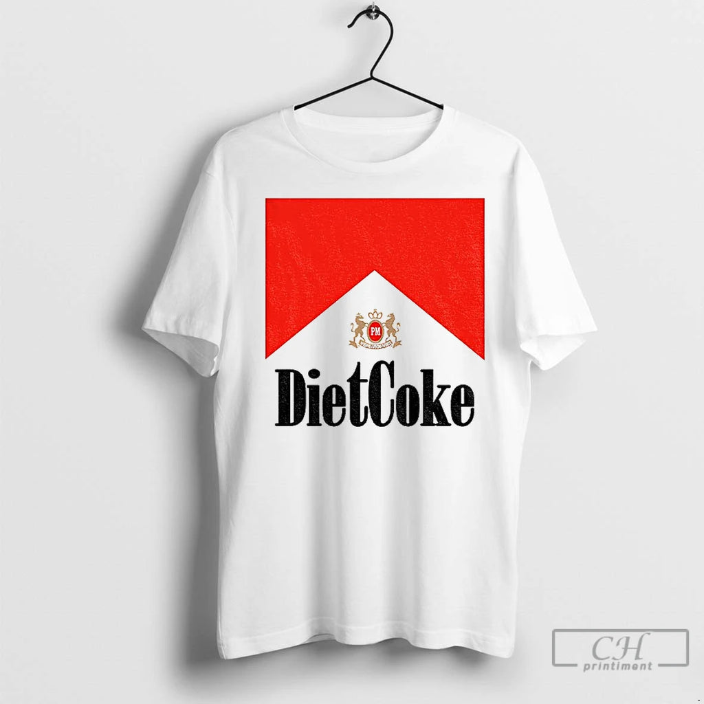 Classic Diet Cigs Diet Coke Marlboro Logo Parody