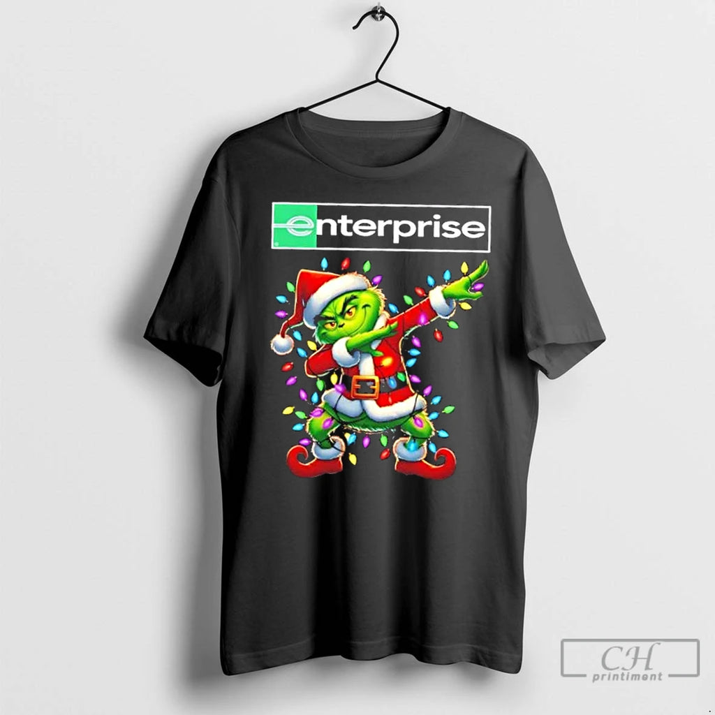 Classic Enterprise Rent A Car X Grinch Dabbing Merry Christmas