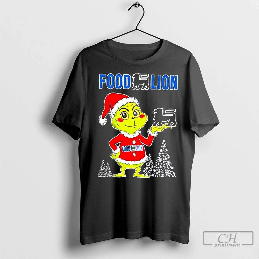 Classic Food Lion And Grinchmas Christmas Tree