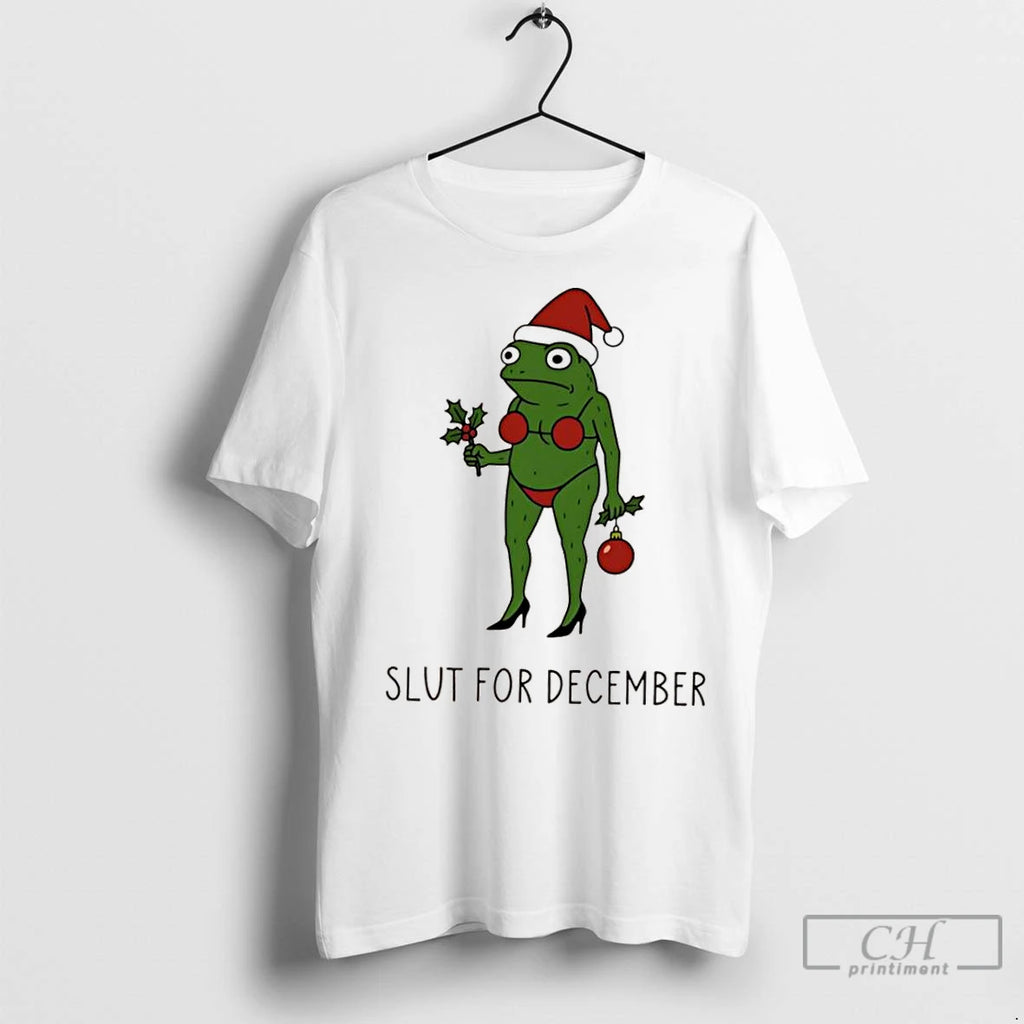 Classic Frog Christmas Slut For December