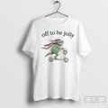 Classic Frog Scooter Off To Be Jolly Christmas