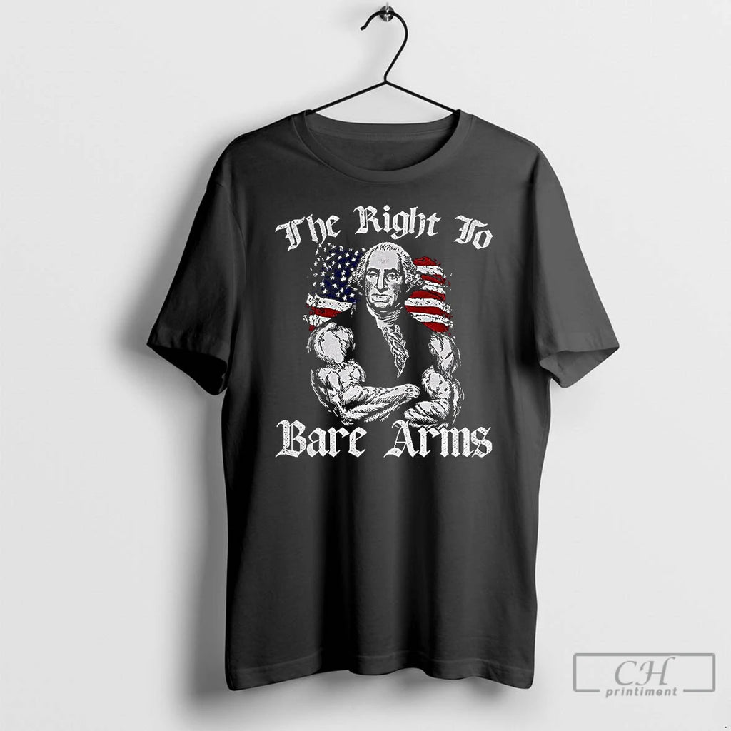 Classic George Right To Bare Arms Flag