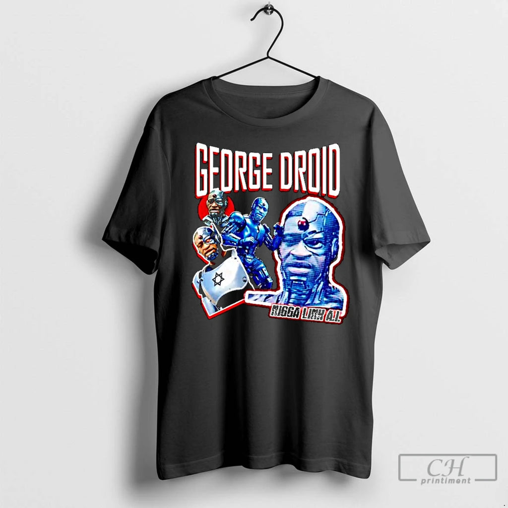 Classic Georgia Floyd George Droid Migga Link Ai Ornaments