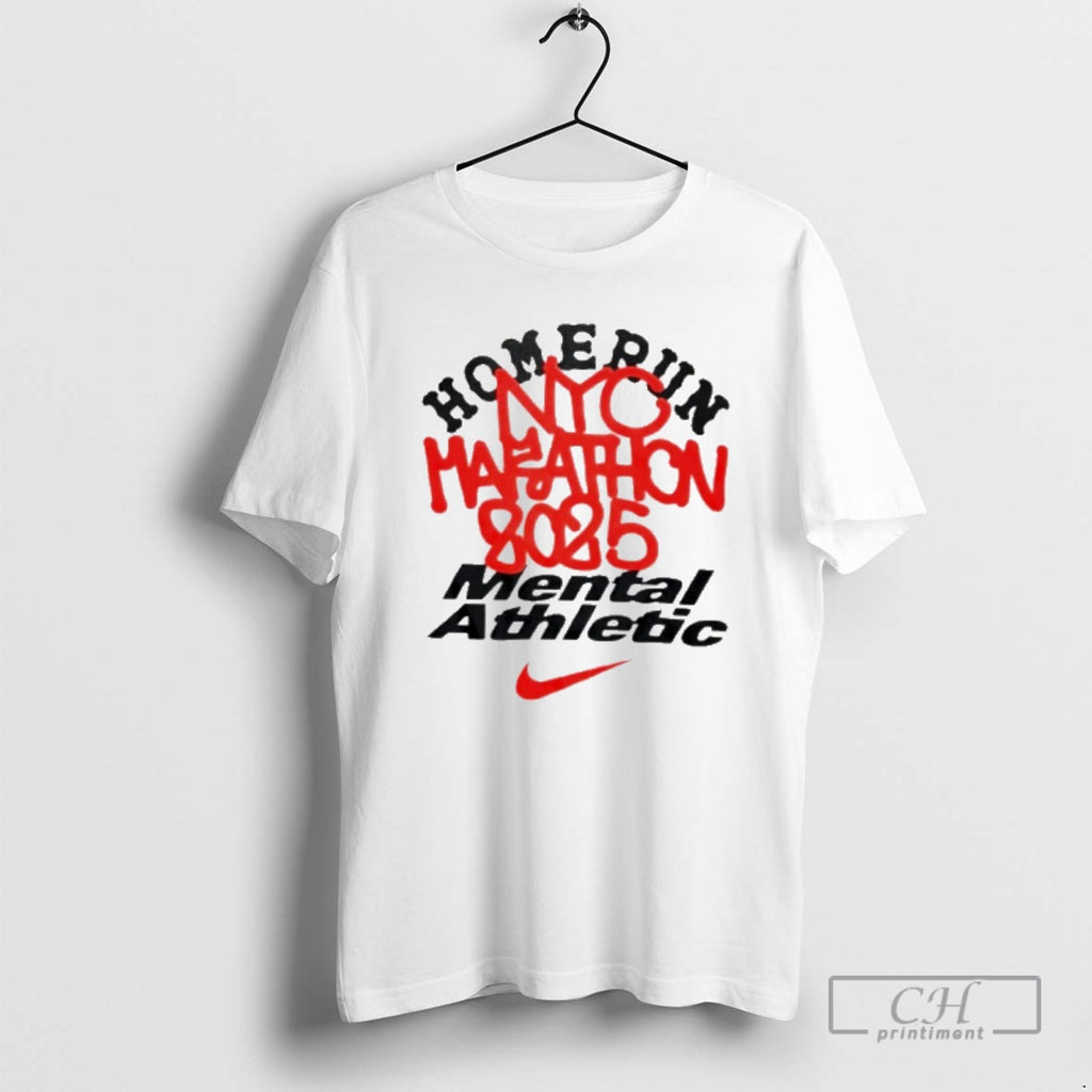 Classic Homerun X Mental Athletic Nyc Marathon 2025 Shirt Sweater