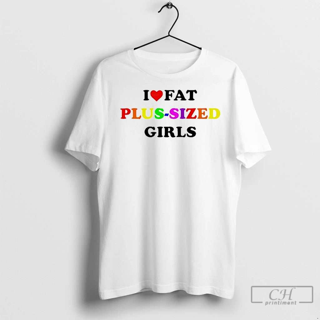 Classic I Love Fat Plus Sized Girls Christmas