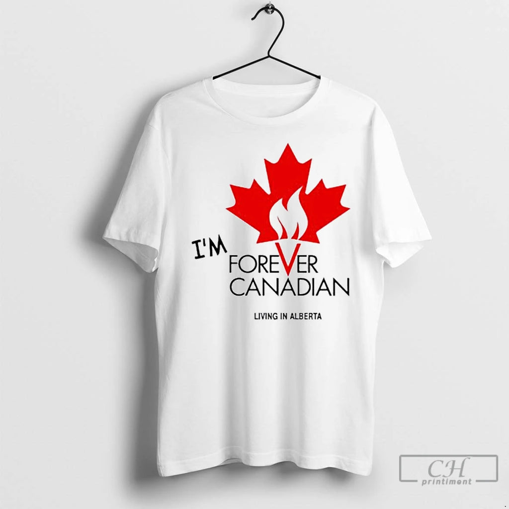 Classic Im Forever Canadian Living In Alberta Ornaments