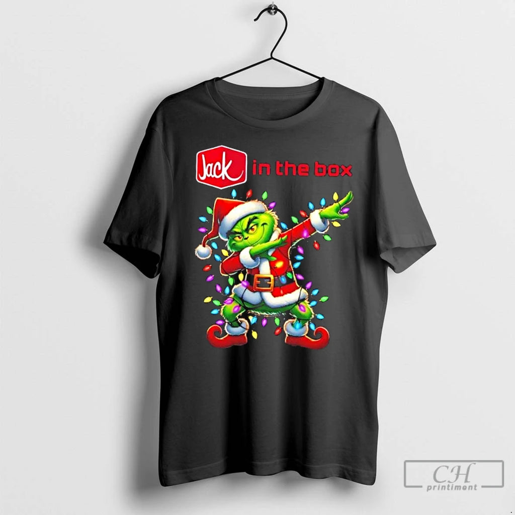 Classic Jack In The Box X Grinch Dabbing Merry Christmas