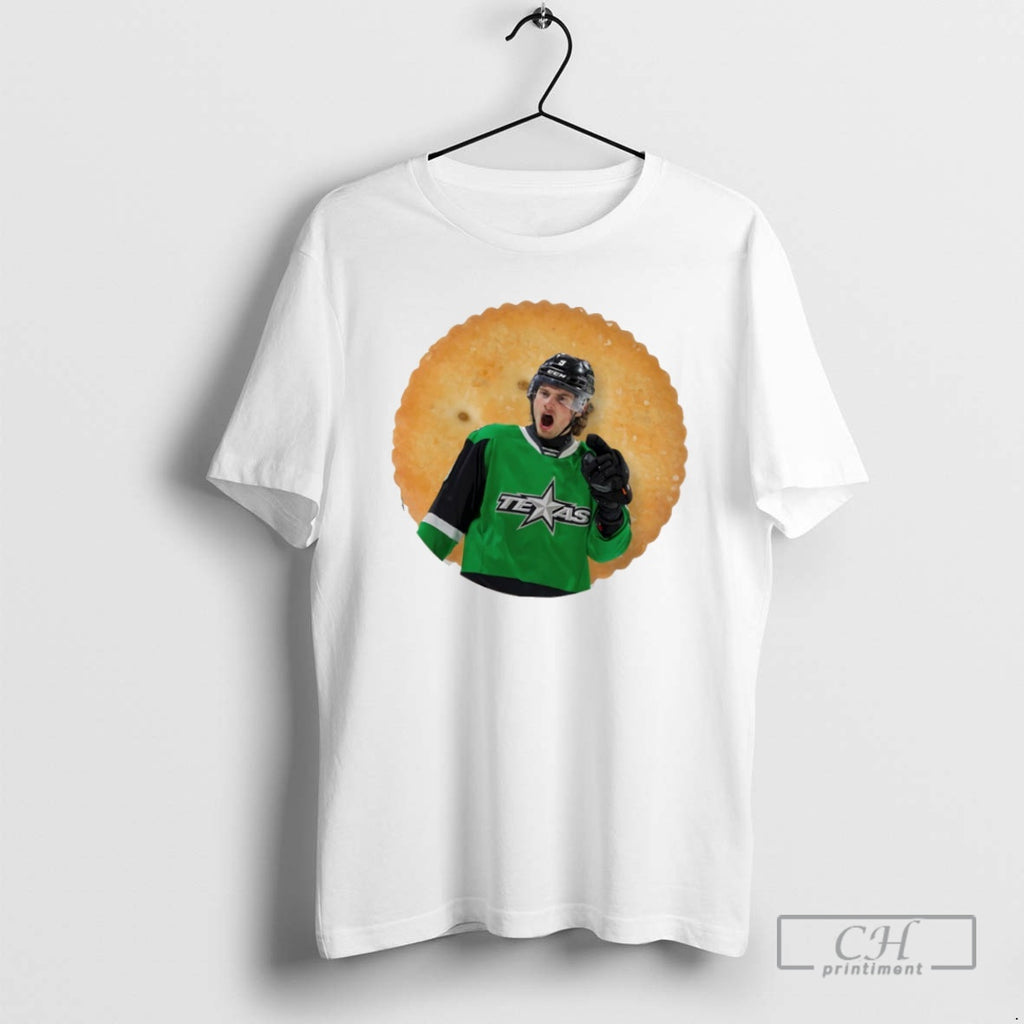Classic Justin Hryckowian Cracker Dallas Stars Hockey Shirt Sweater