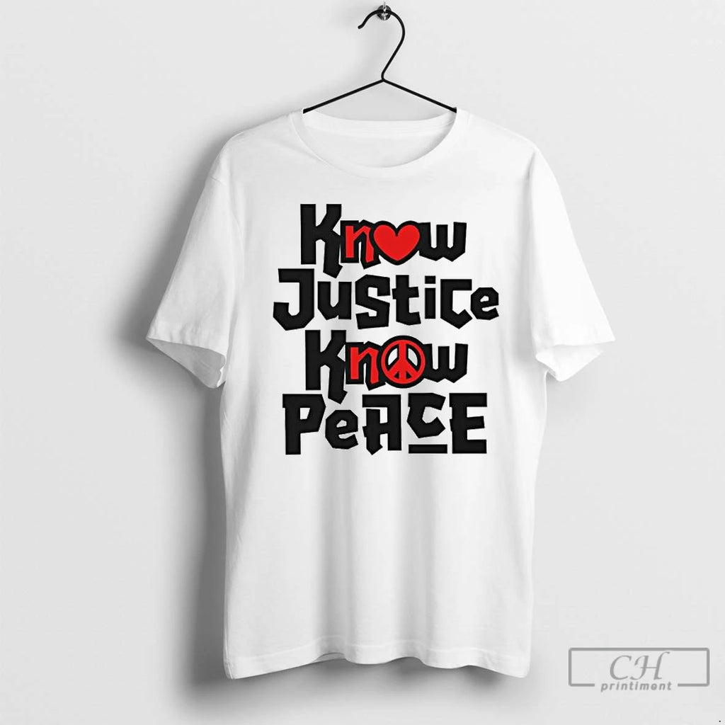 Classic Know Justice Know Peace Ornaments