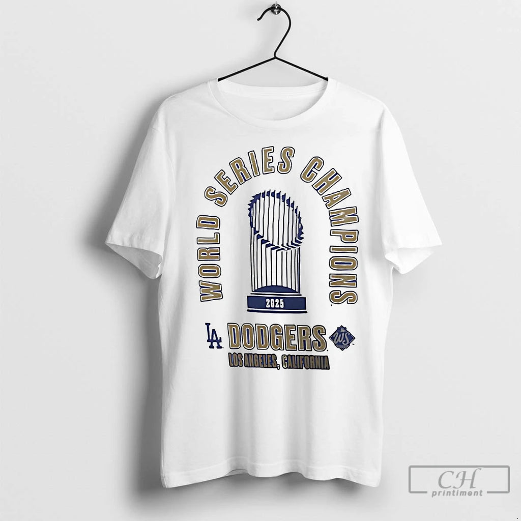 Classic La Dodgers World Series Champions Trophy 2025