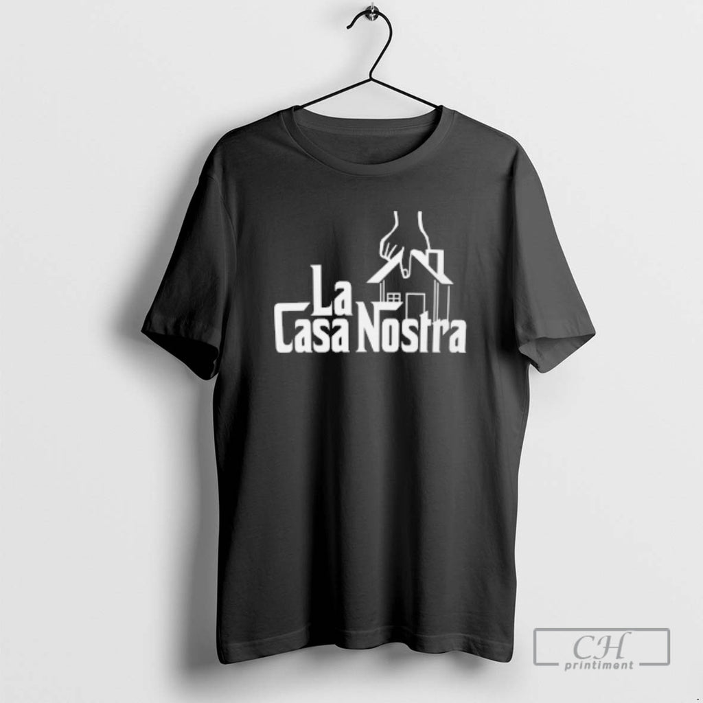 Classic La Casa Nostra Logo Parody Shirt Sweater