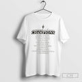 Classic Las Vegas Aces 2025 Wnba Finals Champions Team Roster T Shirts