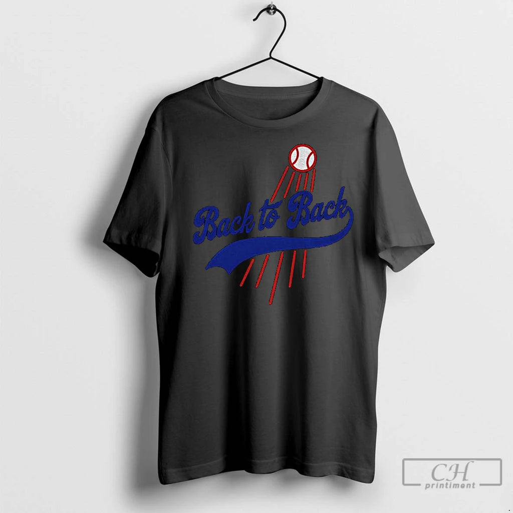 Classic Los Angeles Dodgers Mlb Baseball Back To Back World Series Champions 2025