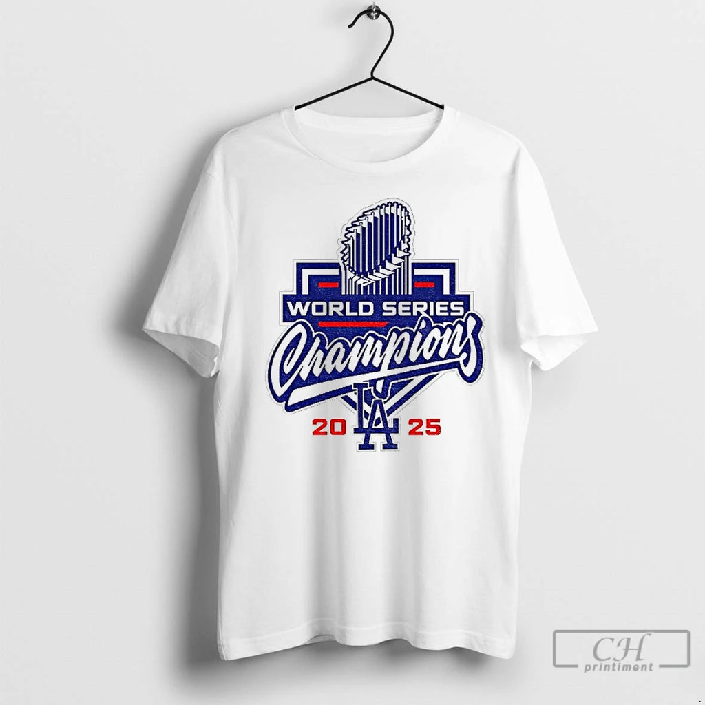 Classic Los Angeles Dodgers Winner 2025 World Series Champions Mlb Logo