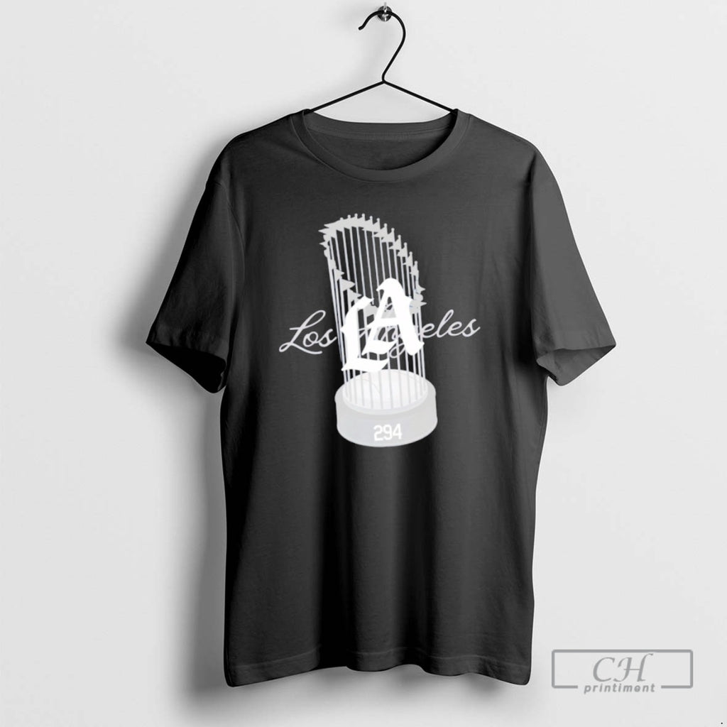 Classic Los Angeles Dodgers World Champs Trophy Shirt Sweater