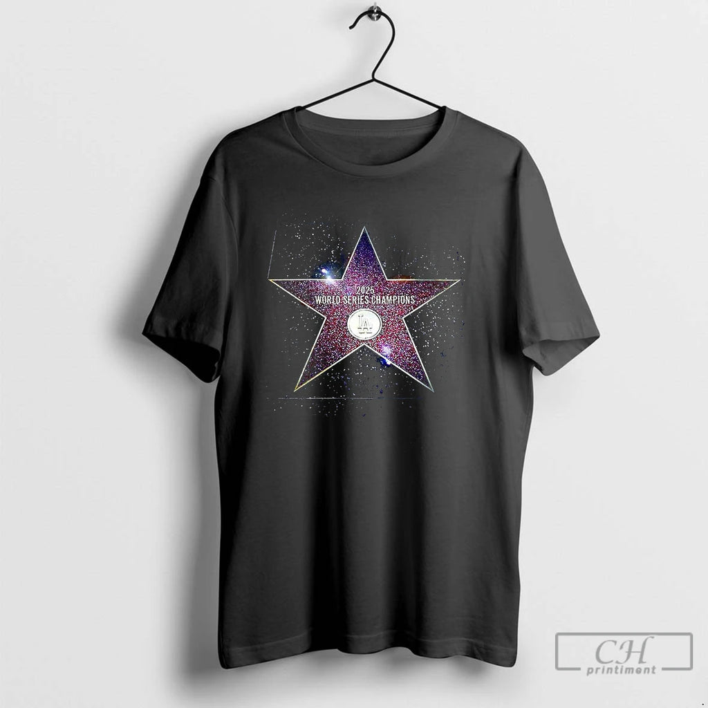 Classic Los Angeles Dodgers World Series Champions 2025 Counting Stars