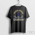 Classic Los Angeles Dodgers World Series Champions Back To Back Mlb Baseball 2025