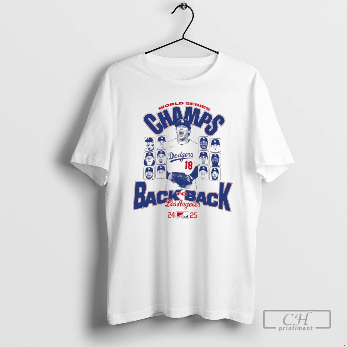 Classic Los Angeles Dodgers Back To Back World Series Champs 2024 2025 Shirt Sweater