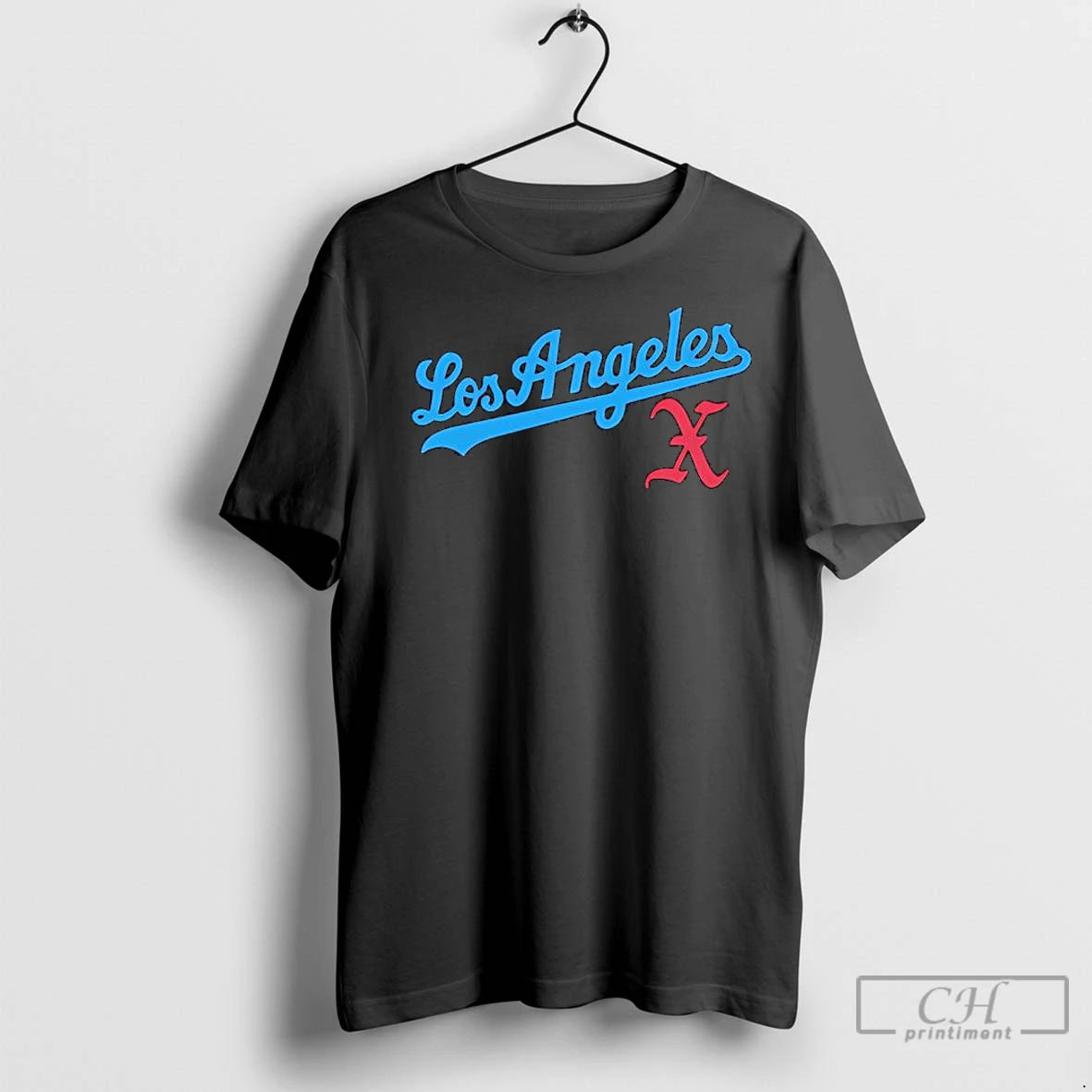 Classic Los Angeles Letters Graphic