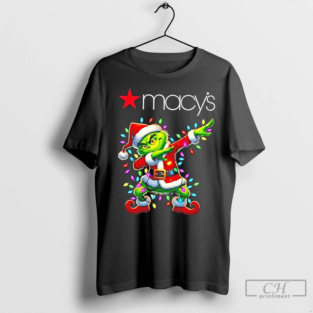 Classic Macys Grinch Dabbing Merry Christmas