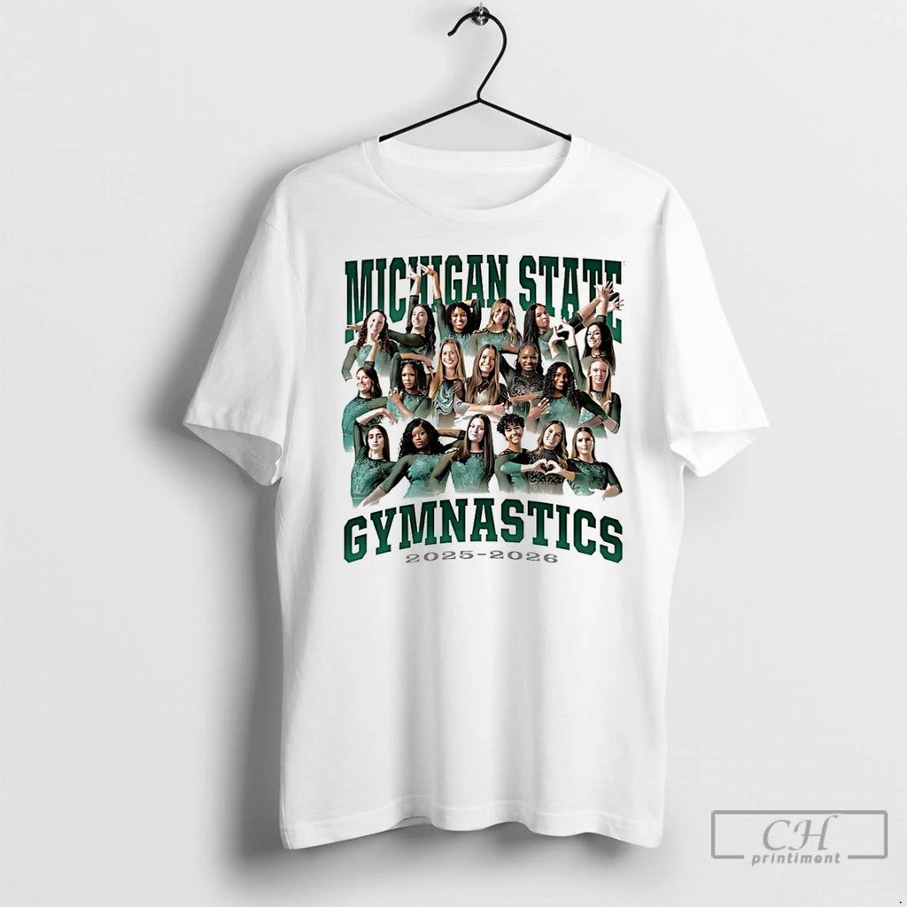 Classic Michigan State Womens Gymnastics 2025 26 All Team Christmas Ornaments