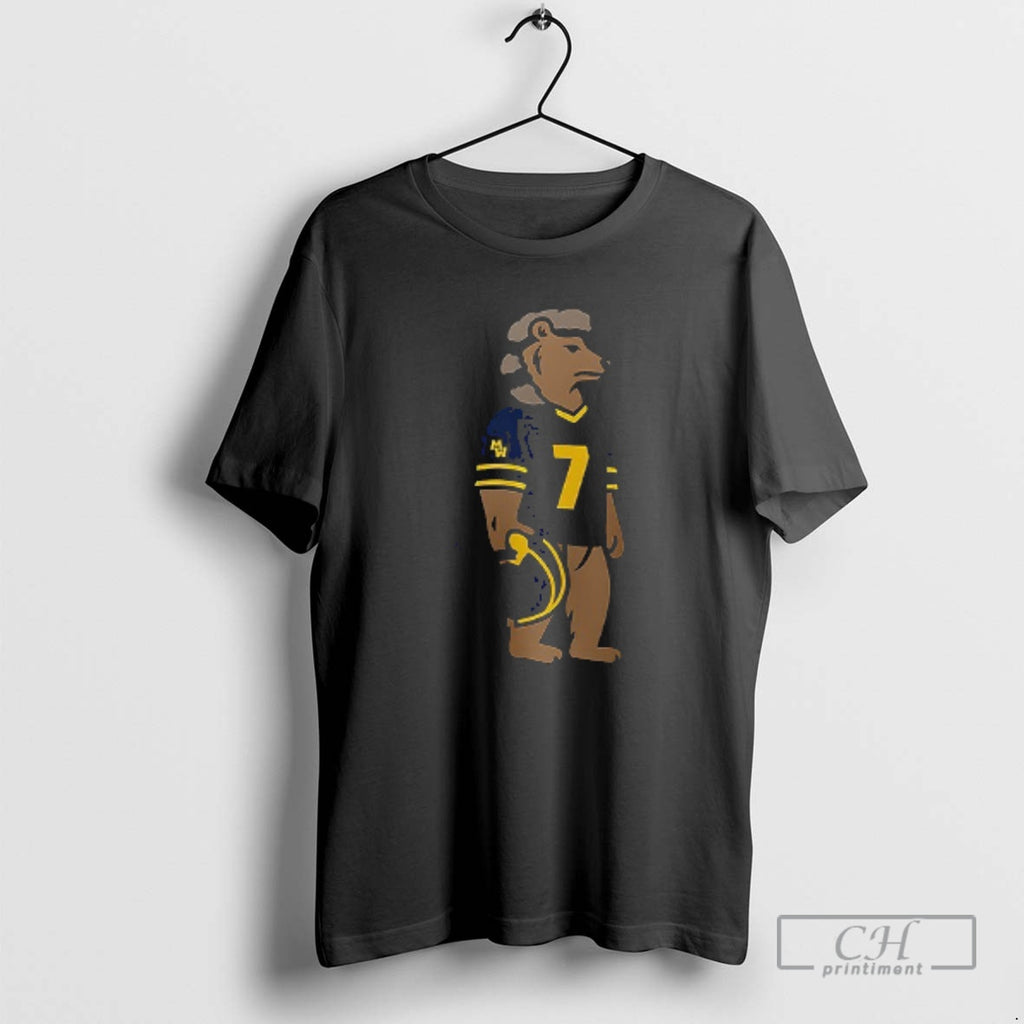 Classic Michigan Wolverines X Morgan Wallen Bear Mascot Shirt Sweater