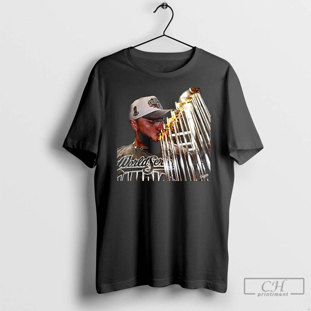 Classic Miguel Rojas Los Angeles Dodgers World Series 2025 Champions Trophy
