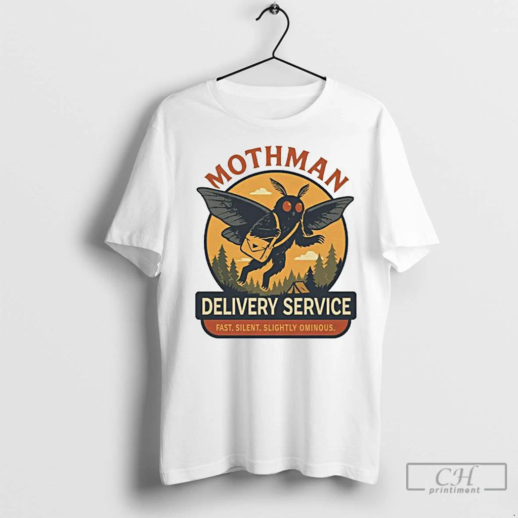 Classic Mothman Delivery Service Ornaments