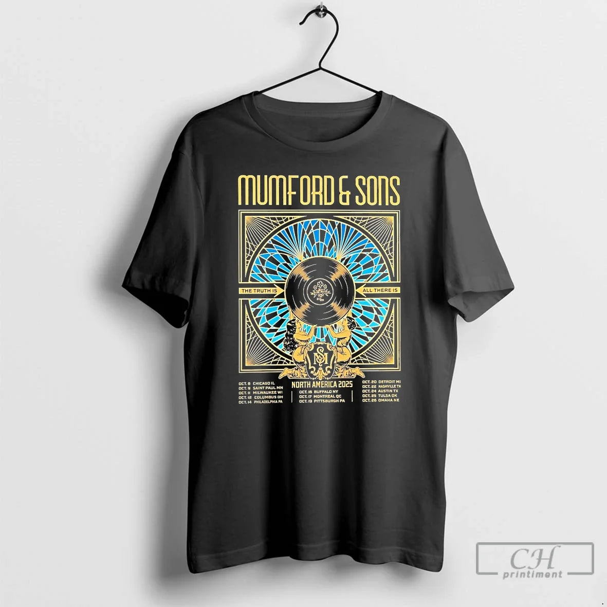 Classic Mumford Sons North America 2025 T Shirts