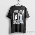 Classic My Wife Chicago White Sox Baseball Die Hard Fan