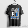 Classic My Wife Los Angeles Dodgers Baseball Die Hard Fan