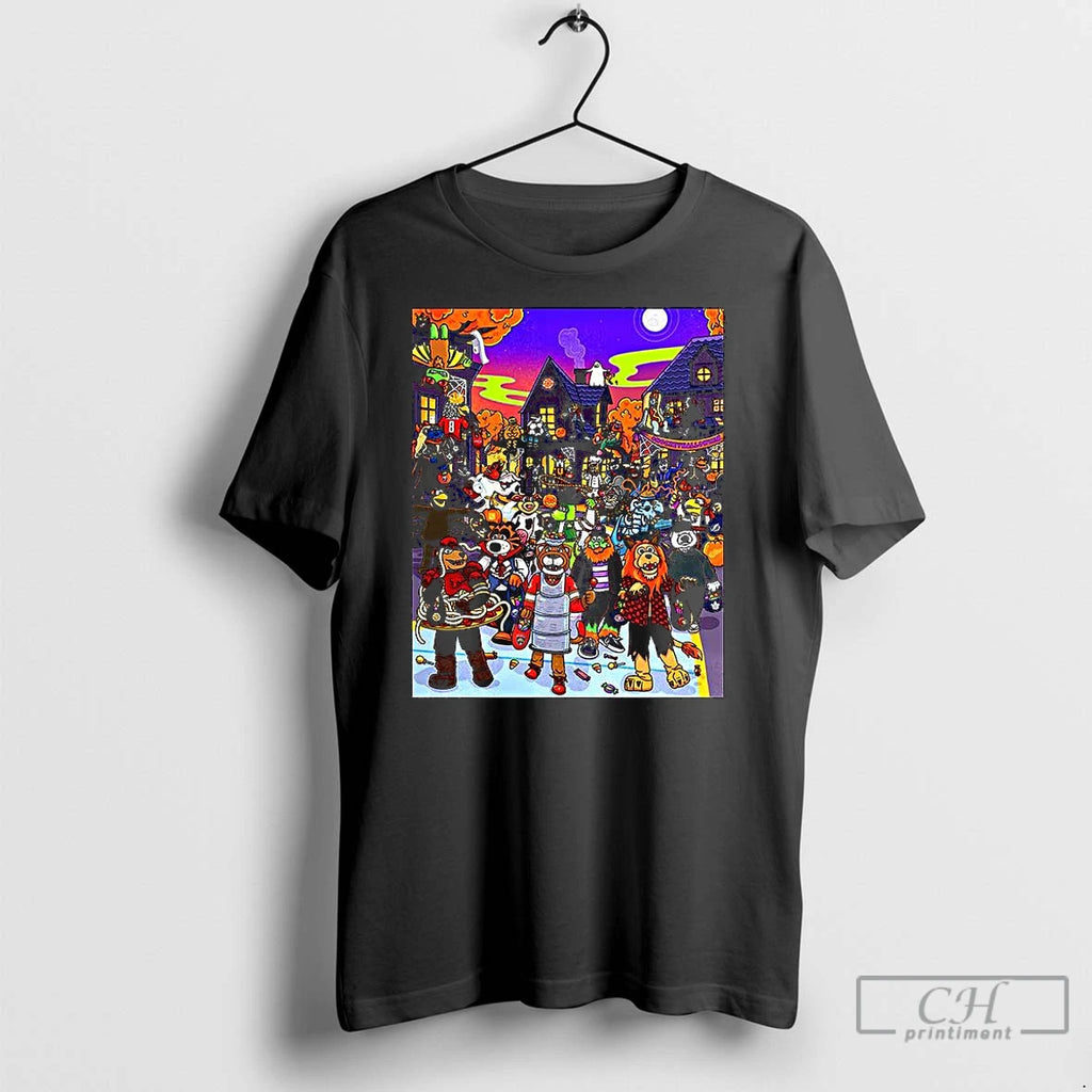 Classic Nhl Mascot Happy Halloween Cartoon 2025
