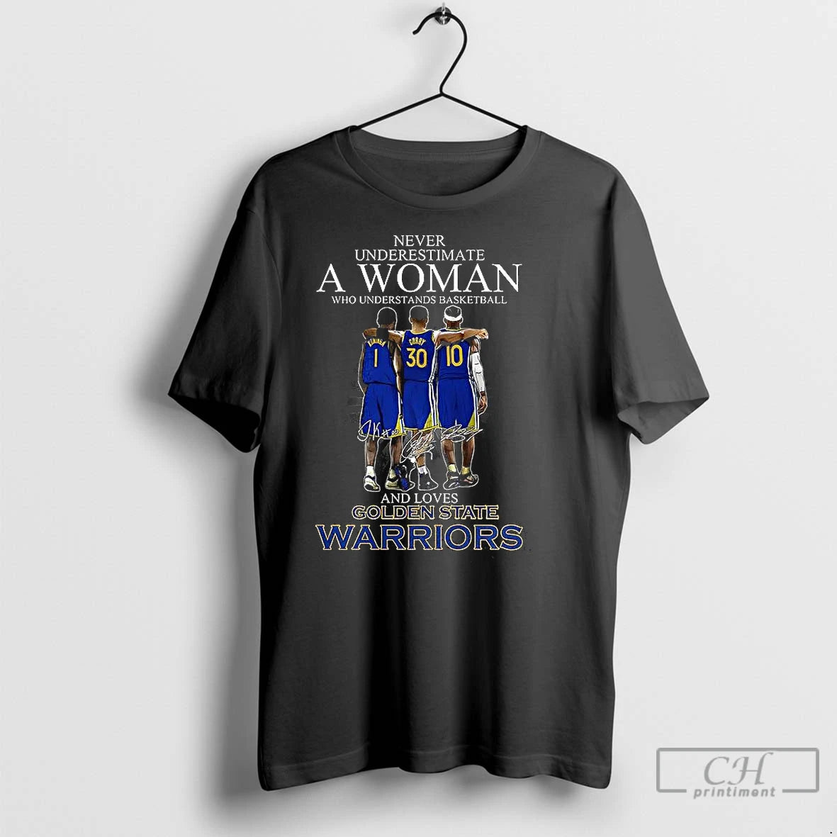 Classic Never Underestimate A Woman Who Loves Golden State Warriors Signature