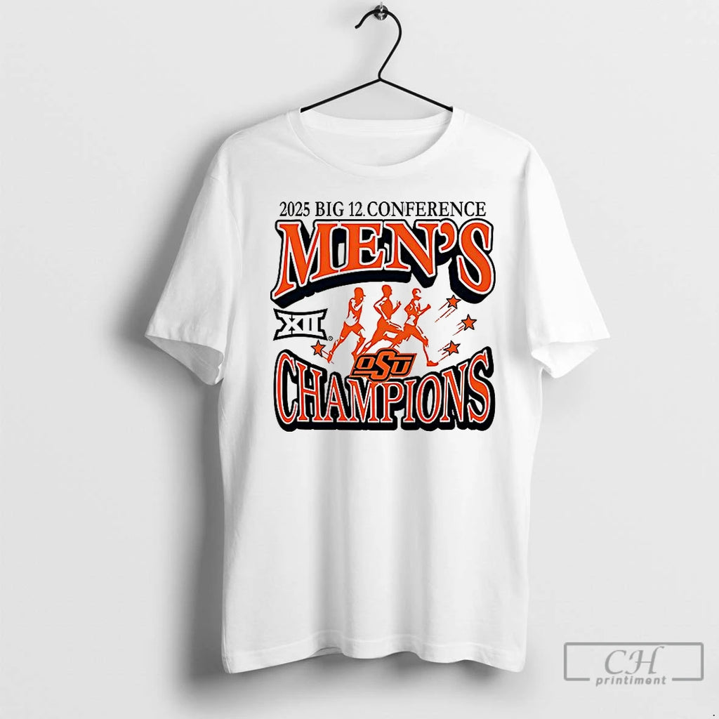 Classic Oklahoma State Cowboys 2025 Big 12 Mens Cross Country Champions