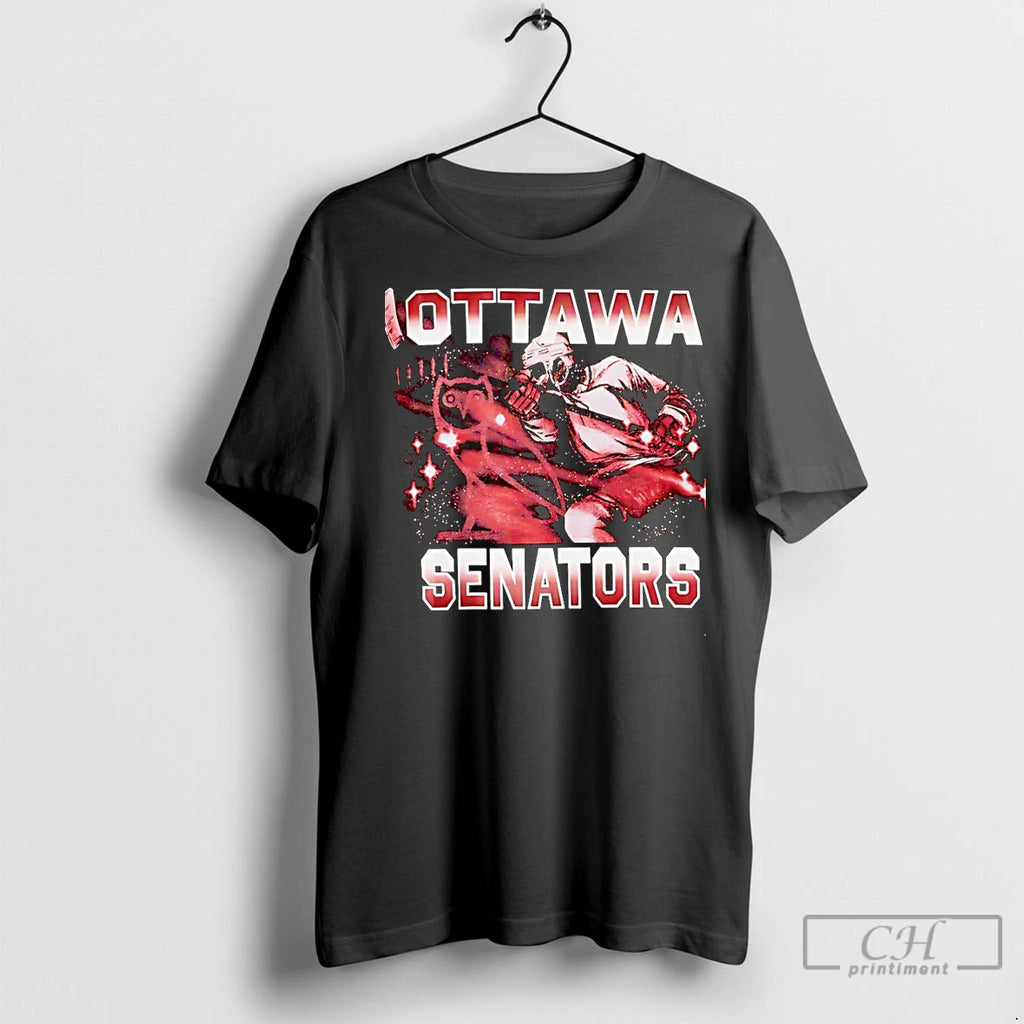 Classic Ottawa Senators Owl Nhl 2025 Graphic Christmas