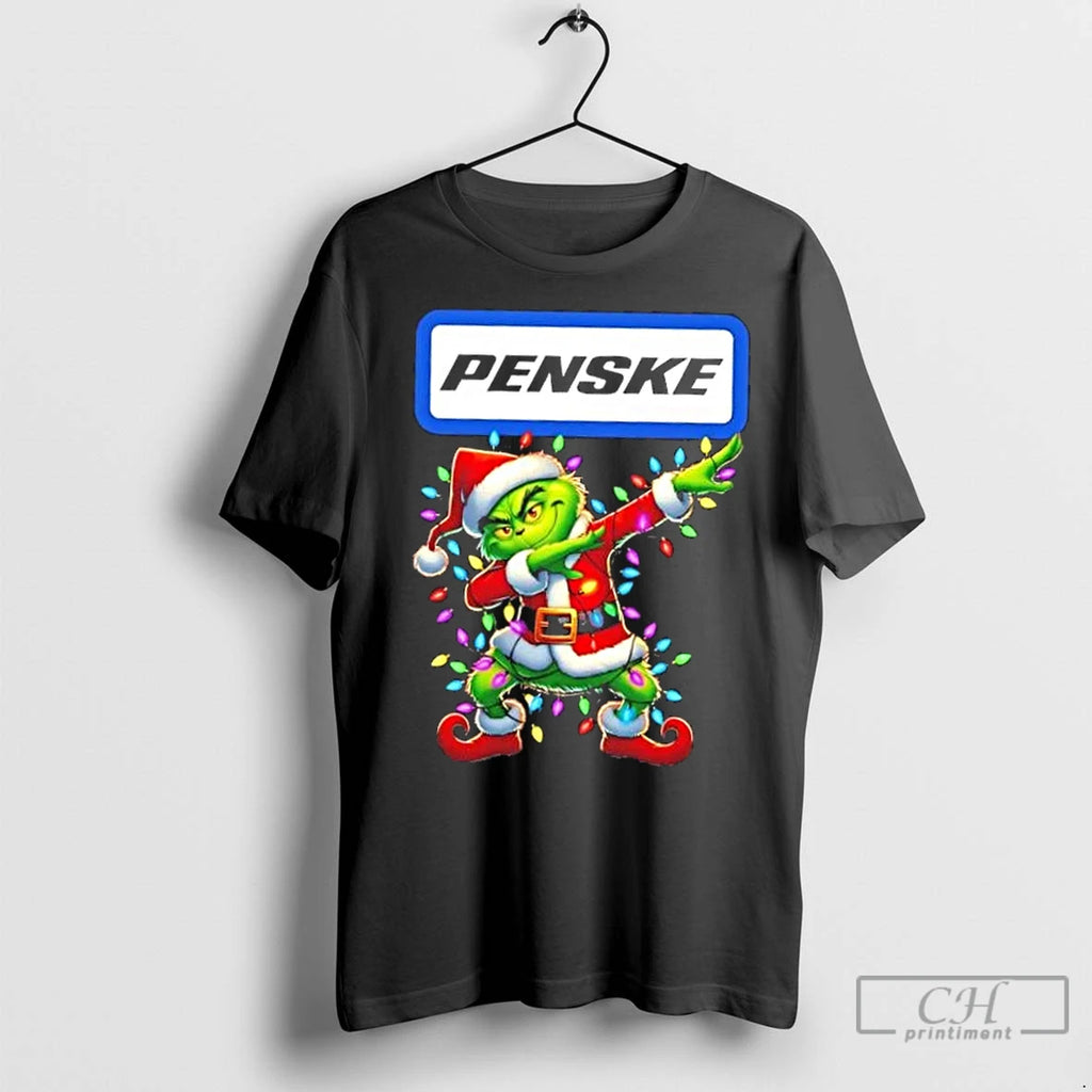 Classic Penske Grinch Dabbing Merry Christmas