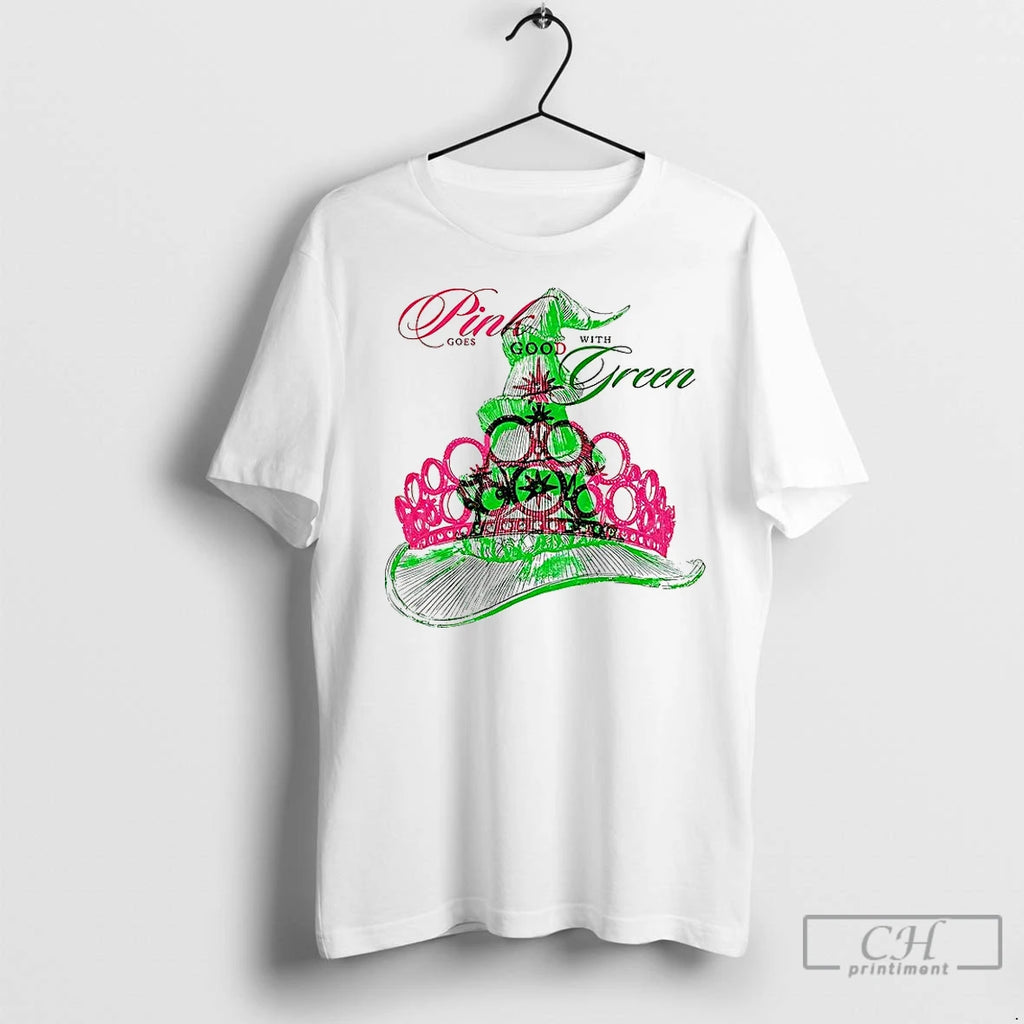 Classic Pink Goes Good With Green