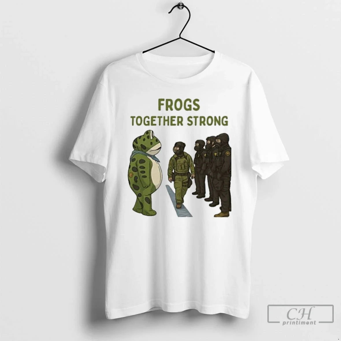 Classic Portland Frog Protest 2025 T Shirts